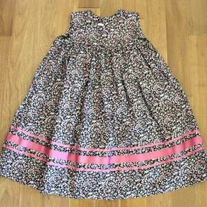 Vintage C.I. Castro & Co Girls Vintage Floral Dress Cotton USA Made 6X